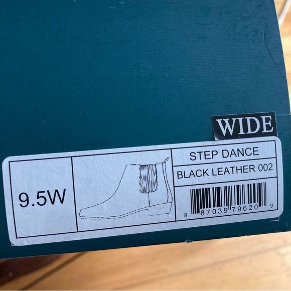 Aerosoles Stepdance ankle boots 9.5 wide black. NIB - Picture 5 of 6